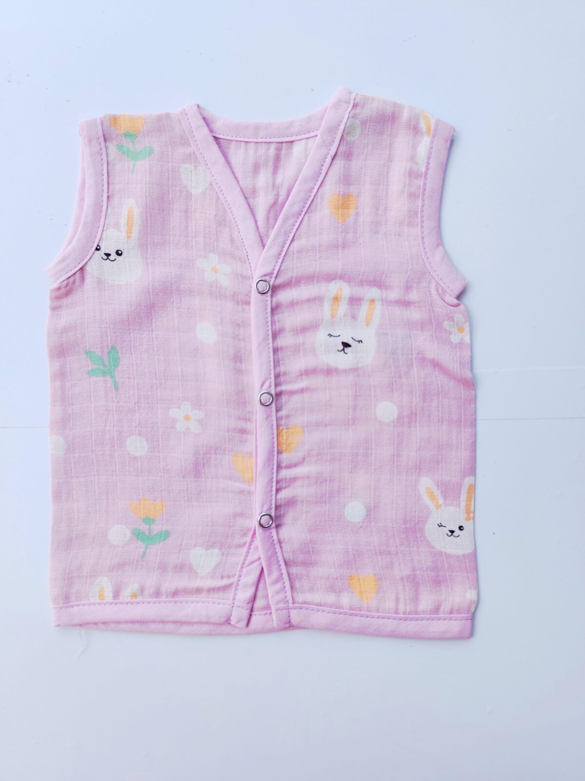 Muslin Colored Jablas (0 - 3 Months) - Image 9