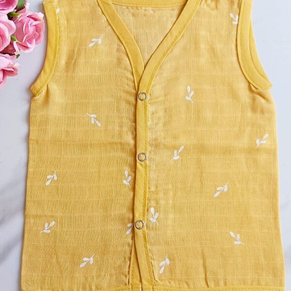 Muslin Colored Jablas (0 – 3 Months)
