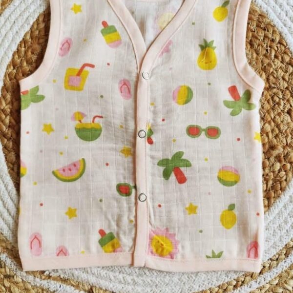 Muslin Colored Jablas (6 – 9 Months)