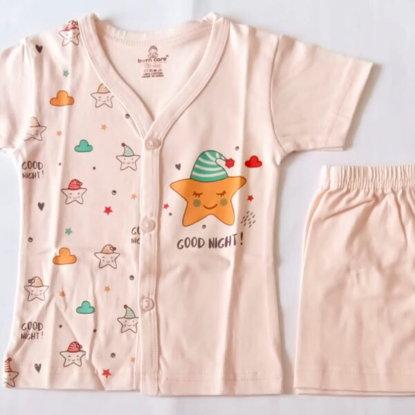 Unisex Cotton T-Shirt Trouser Set – Star Good Night Print