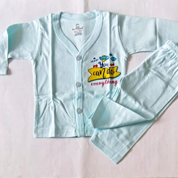 Unisex Cotton Night Suit – You Can Do Anything Print