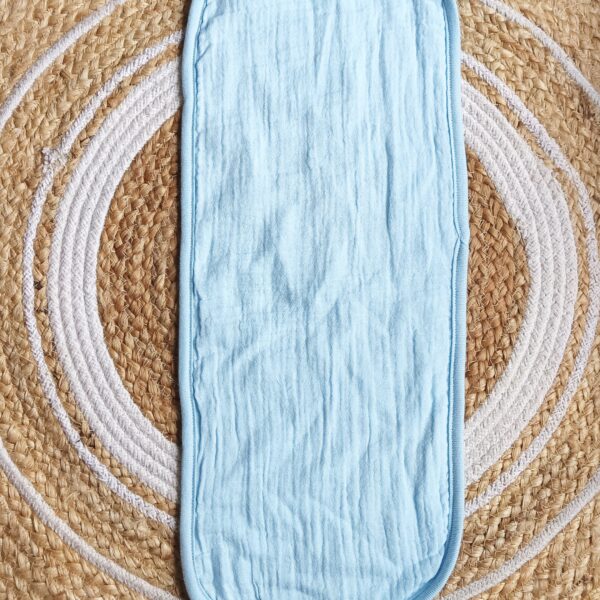 Muslin Burp Cloth – Blue