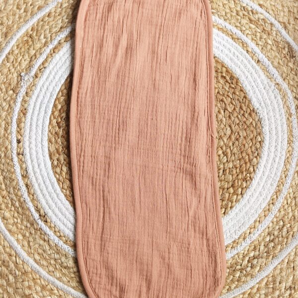 Muslin Burp Cloth – Light Brown