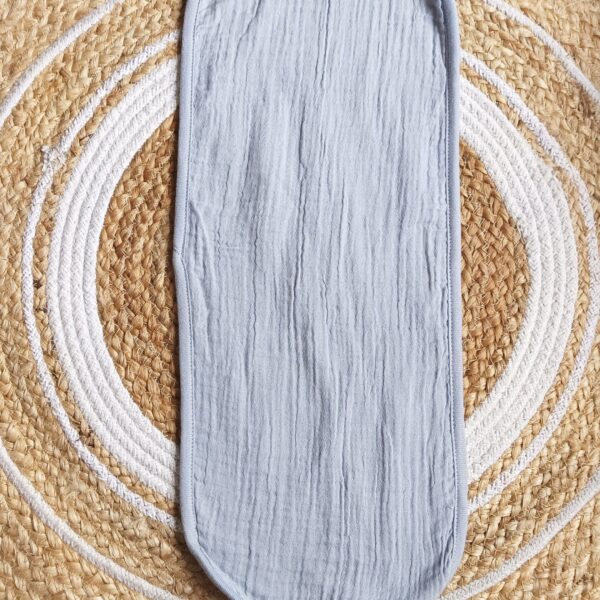 Muslin Burp Cloth – Grey