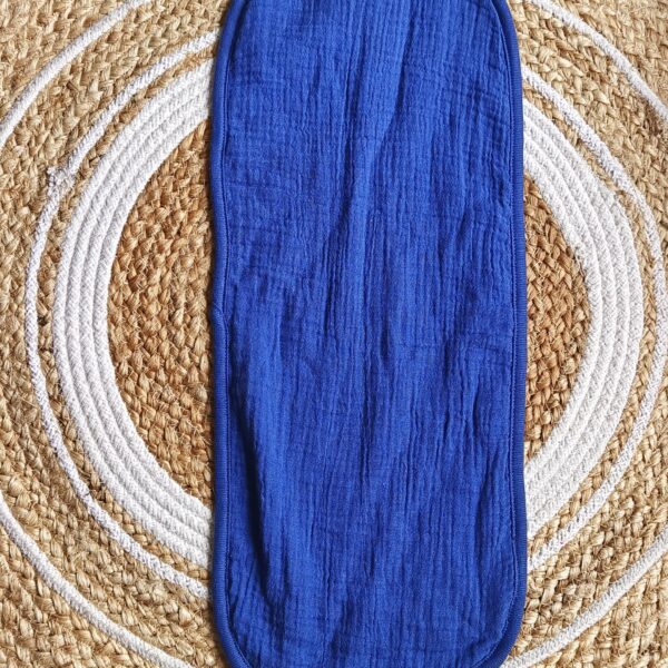 Muslin Burp Cloth – Navy Blue