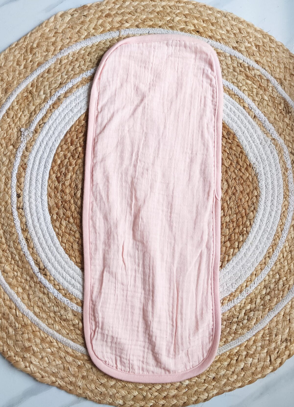 Muslin Burp Cloth - Pink