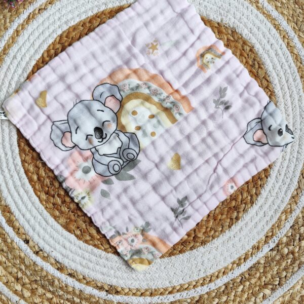 Muslin Colored Wipes – Crinkled 6 Layered