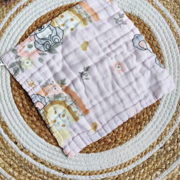 Muslin Colored Wipes – Crinkled 6 Layered