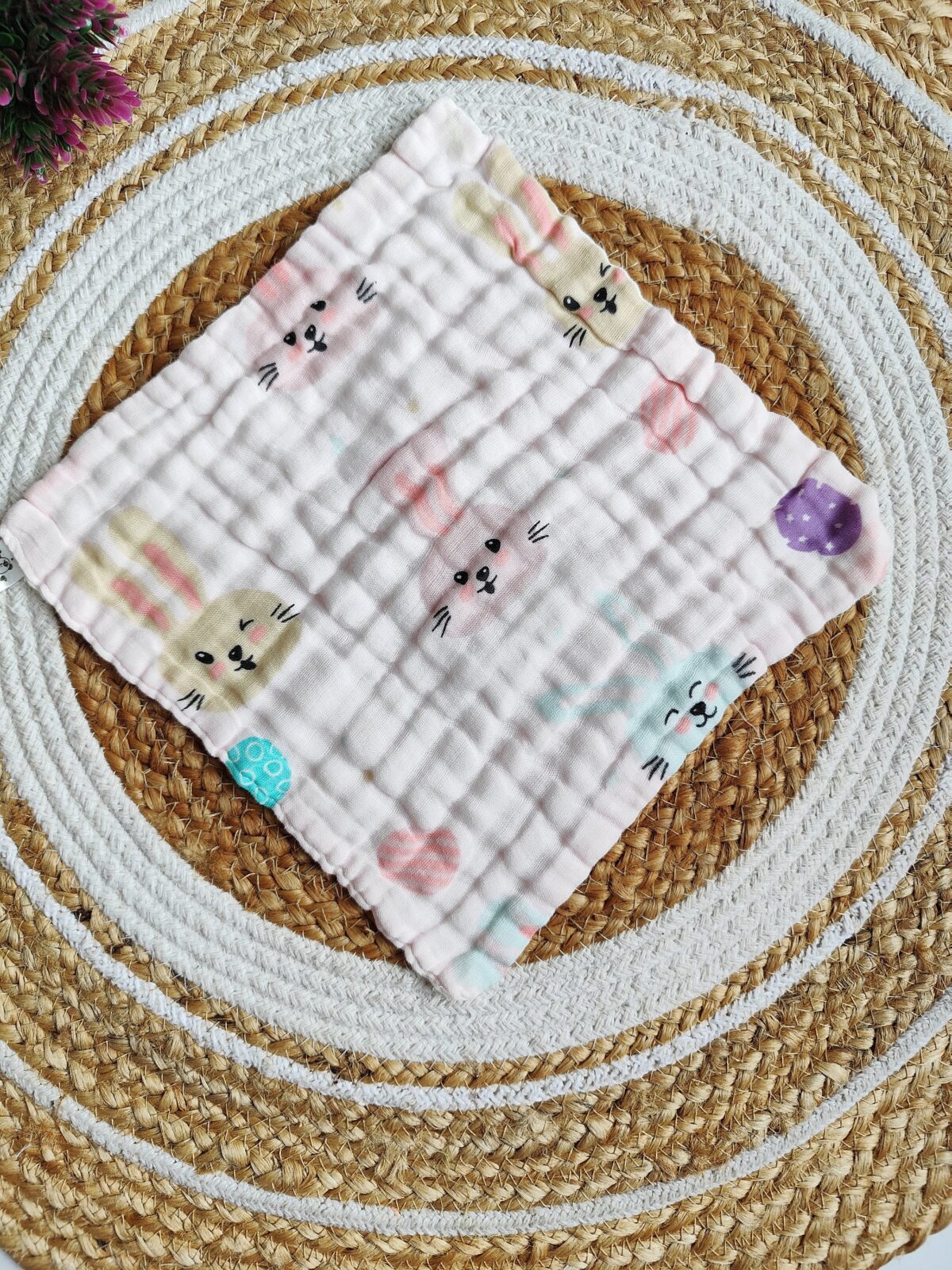 Muslin Colored Wipes - Crinkled 6 Layered - Image 3