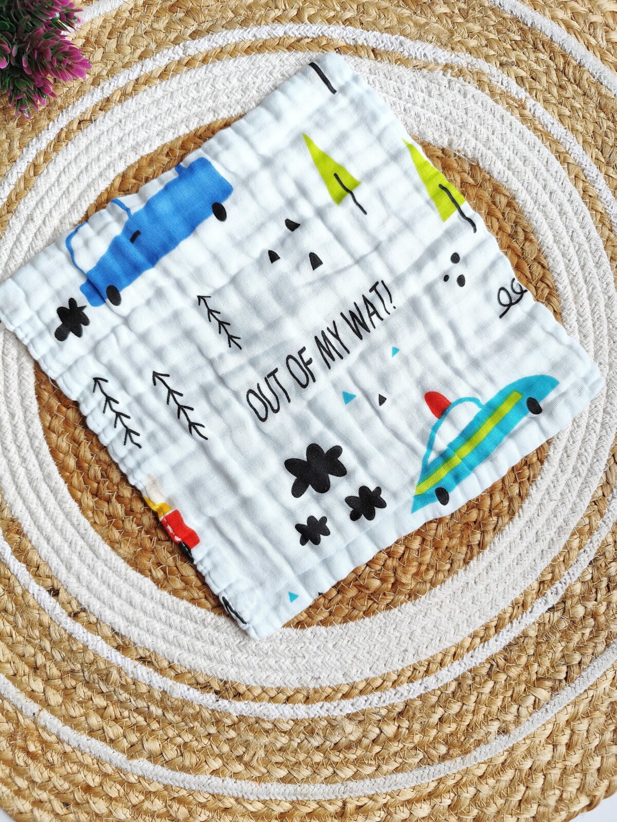 Muslin Colored Wipes - Crinkled 6 Layered - Image 9
