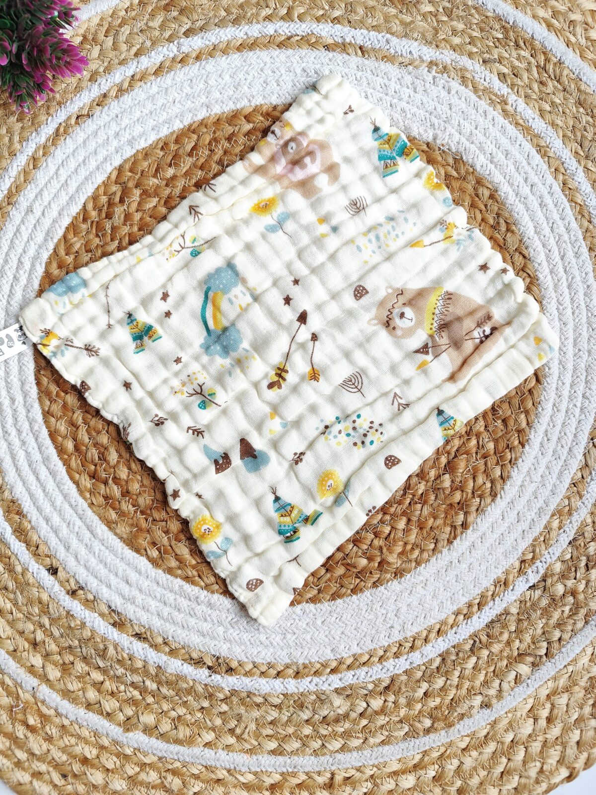 Muslin Colored Wipes - Crinkled 6 Layered - Image 4