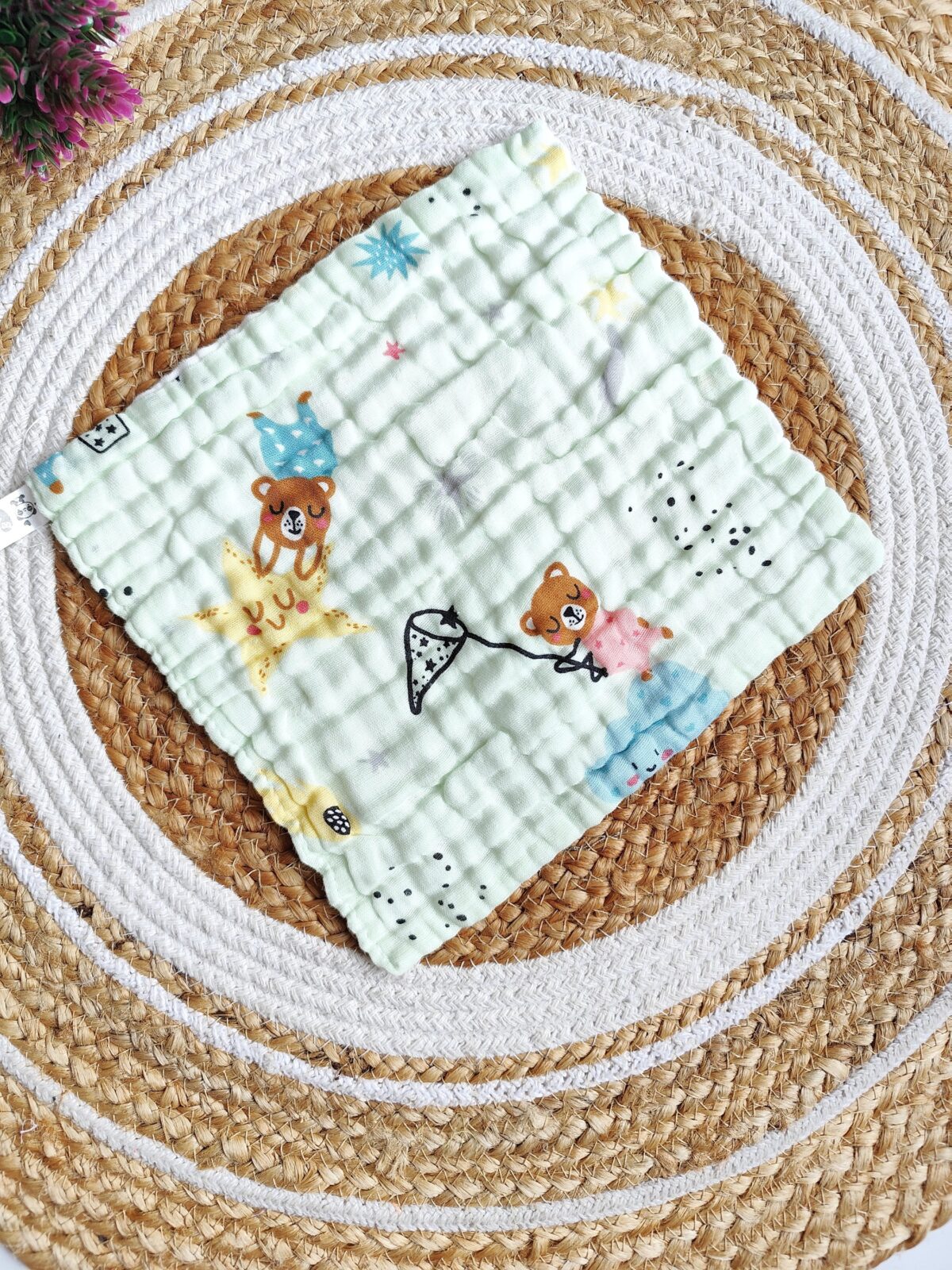 Muslin Colored Wipes - Crinkled 6 Layered - Image 15