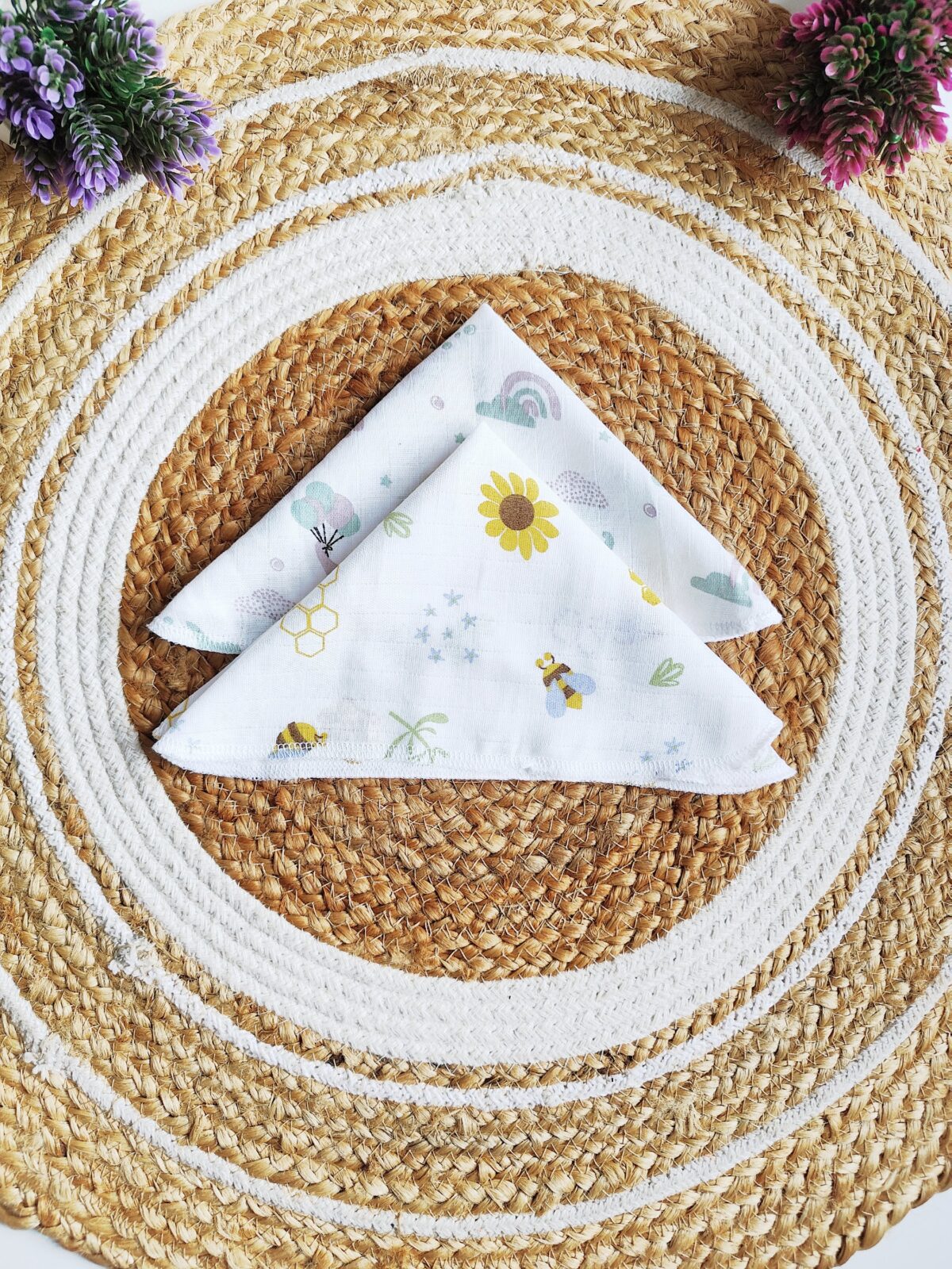 Muslin Wash Cloth - Pack of 2 - Image 2