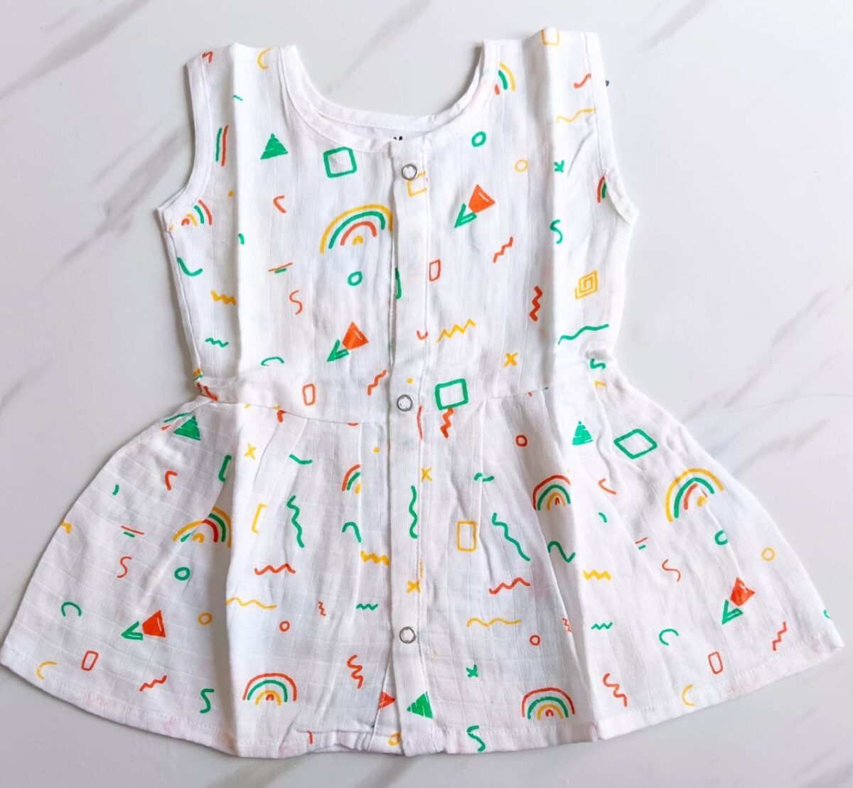 Muslin Hip Cut Frocks - Image 13