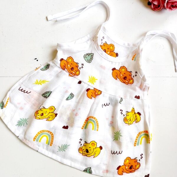 Muslin Knot Frocks (0 – 3 Months)