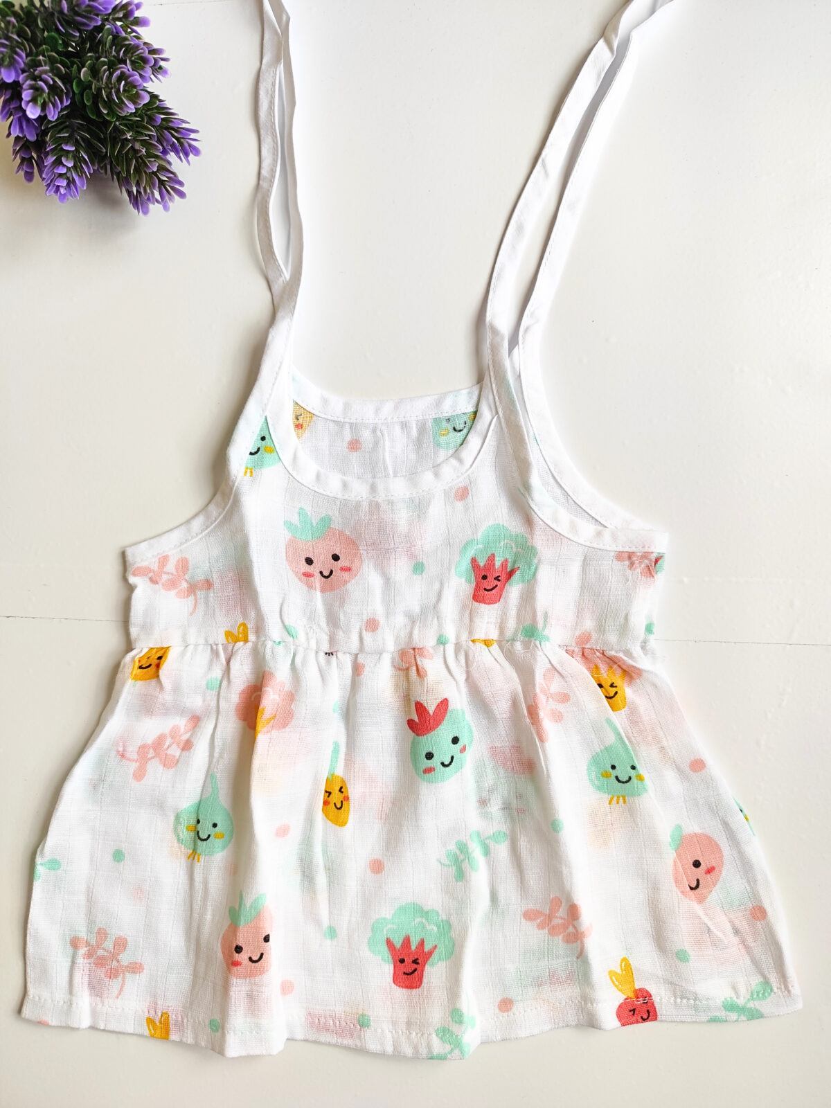 Muslin Knot Frocks (0 - 3 Months) - Image 3