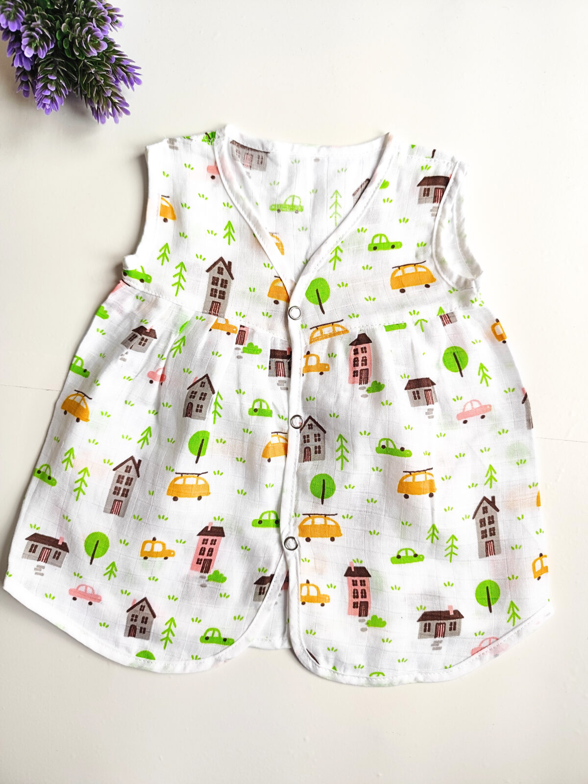 Muslin Chest Cut Frocks - Image 2