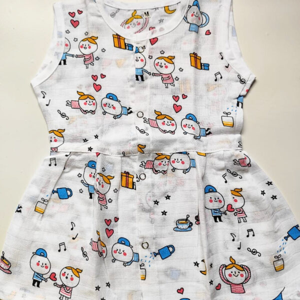 Muslin Hip Cut Frocks