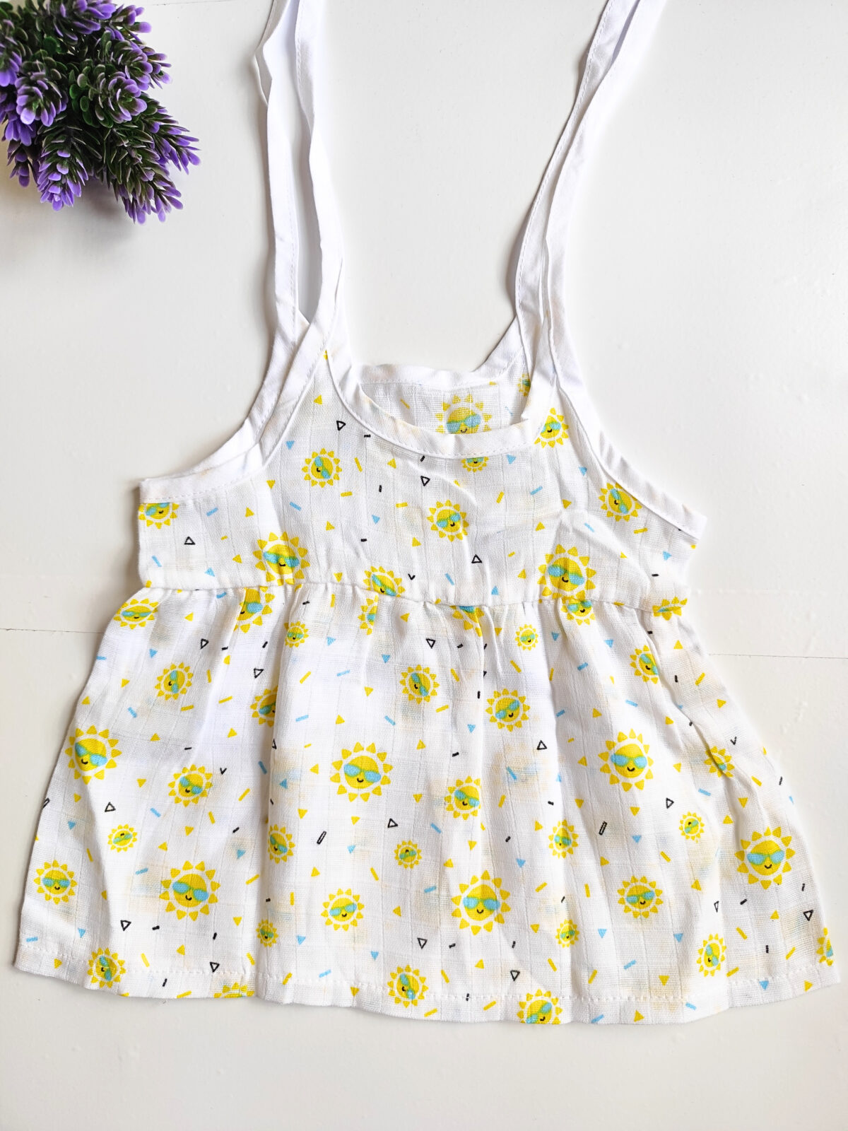Muslin Knot Frocks (0 - 3 Months) - Image 4