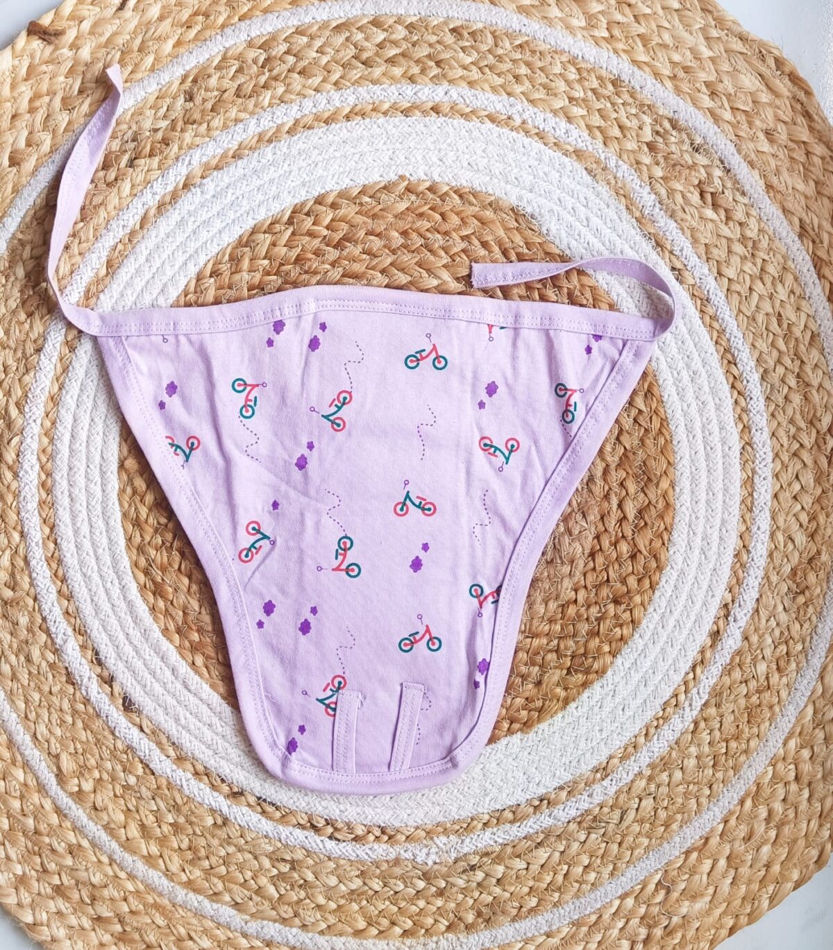 Cotton Nappies (0 - 3 Months) - Purple