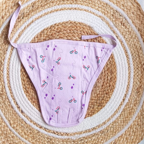 Cotton Nappies (0 – 3 Months) – Purple
