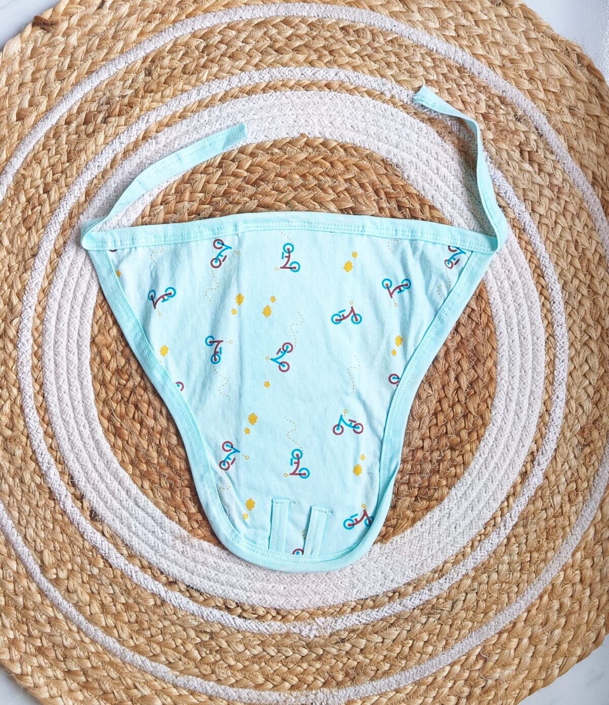 Cotton Nappies (0 - 3 Months) - Blue