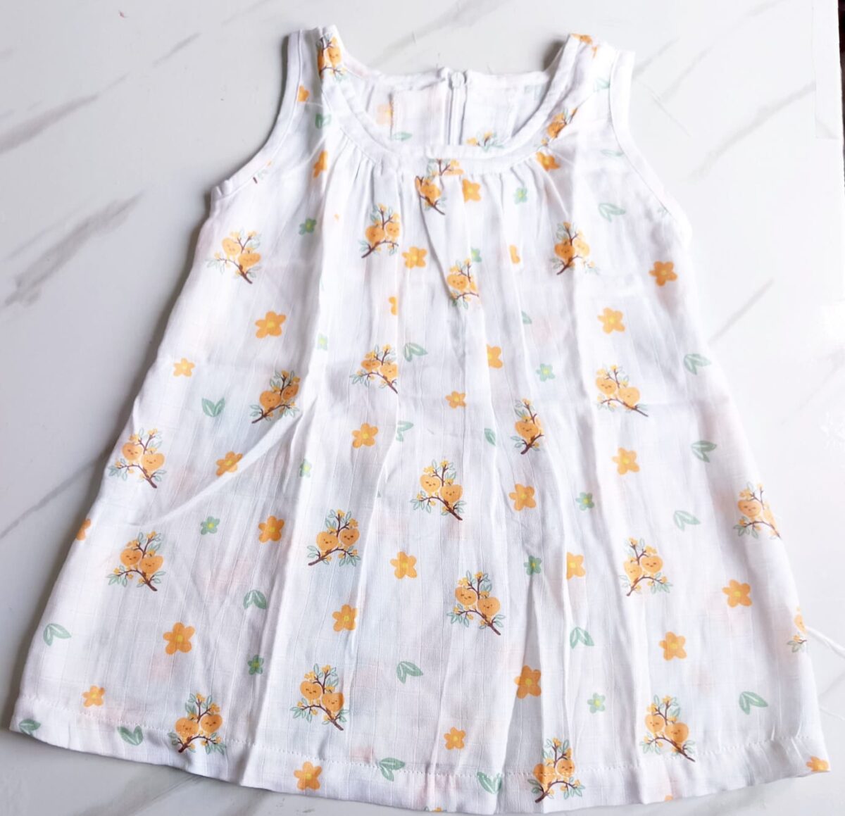 Muslin Zip Frocks (1 - 2 Years) - Image 5