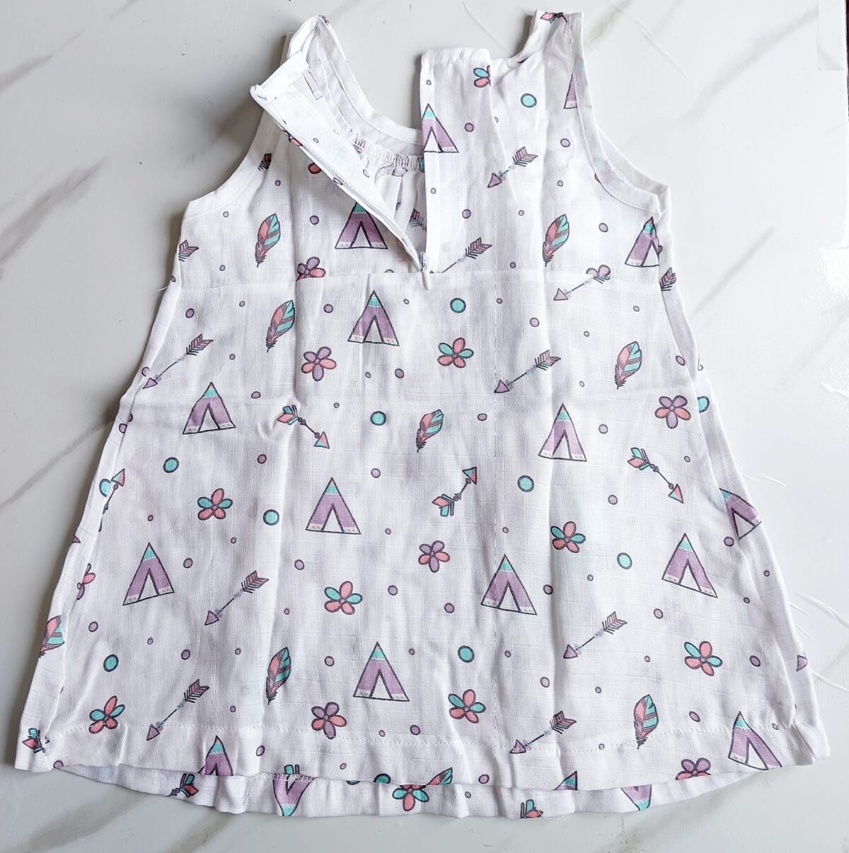 Muslin Zip Frocks (1 - 2 Years) - Image 10