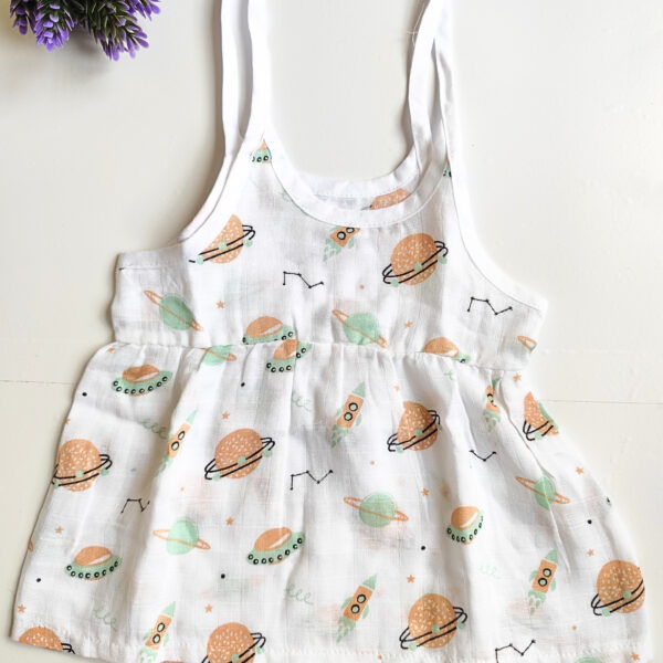 Muslin Knot Frocks (0 – 3 Months)