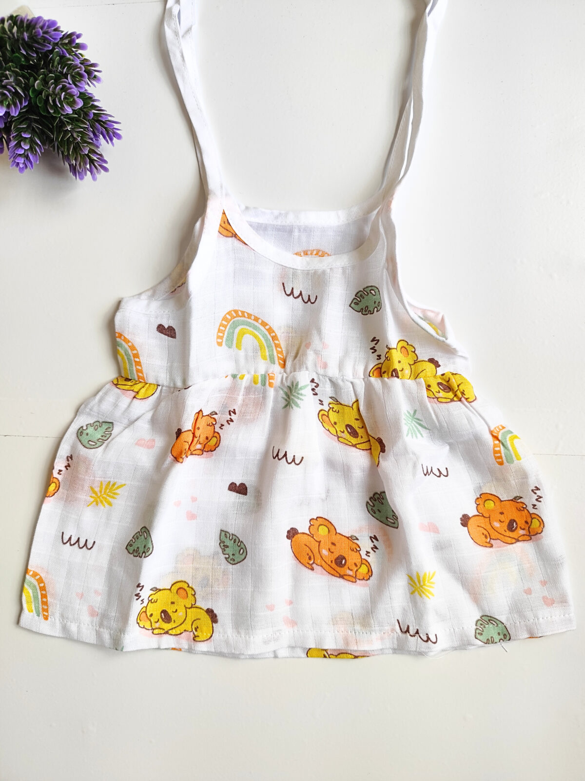 Muslin Knot Frocks (0 - 3 Months)