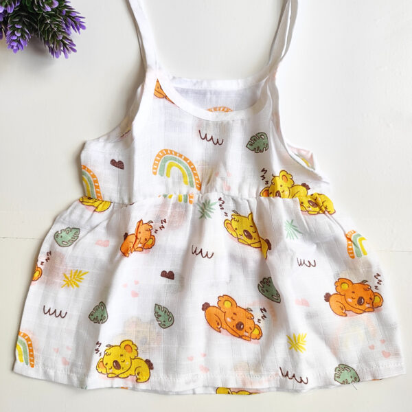 Muslin Knot Frocks (0 – 3 Months)