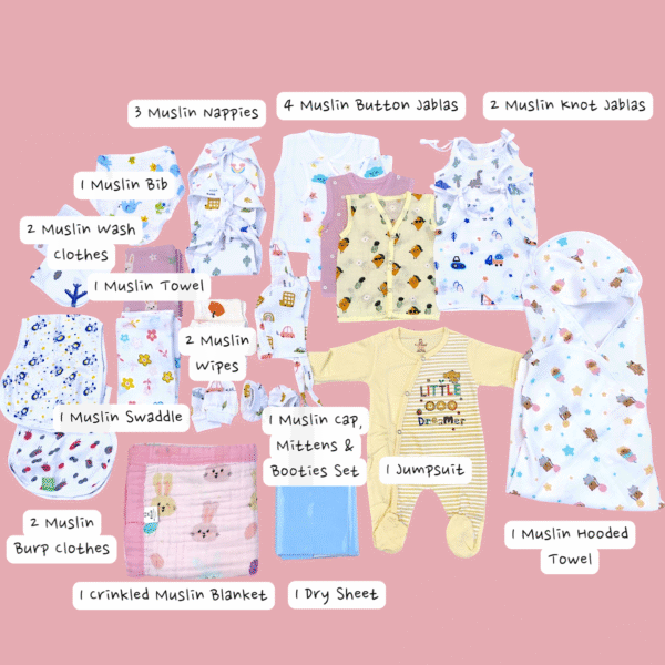 Mom’s Hospital Bag – Combo 4 (Random Prints)