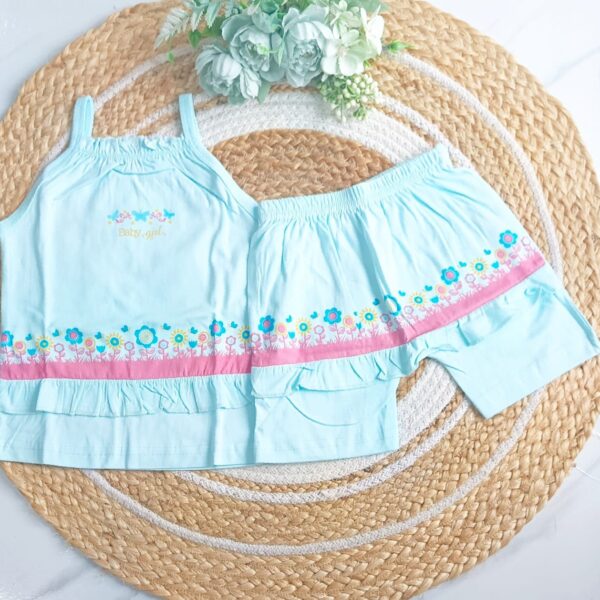 Sleeveless Top & Bottom Set