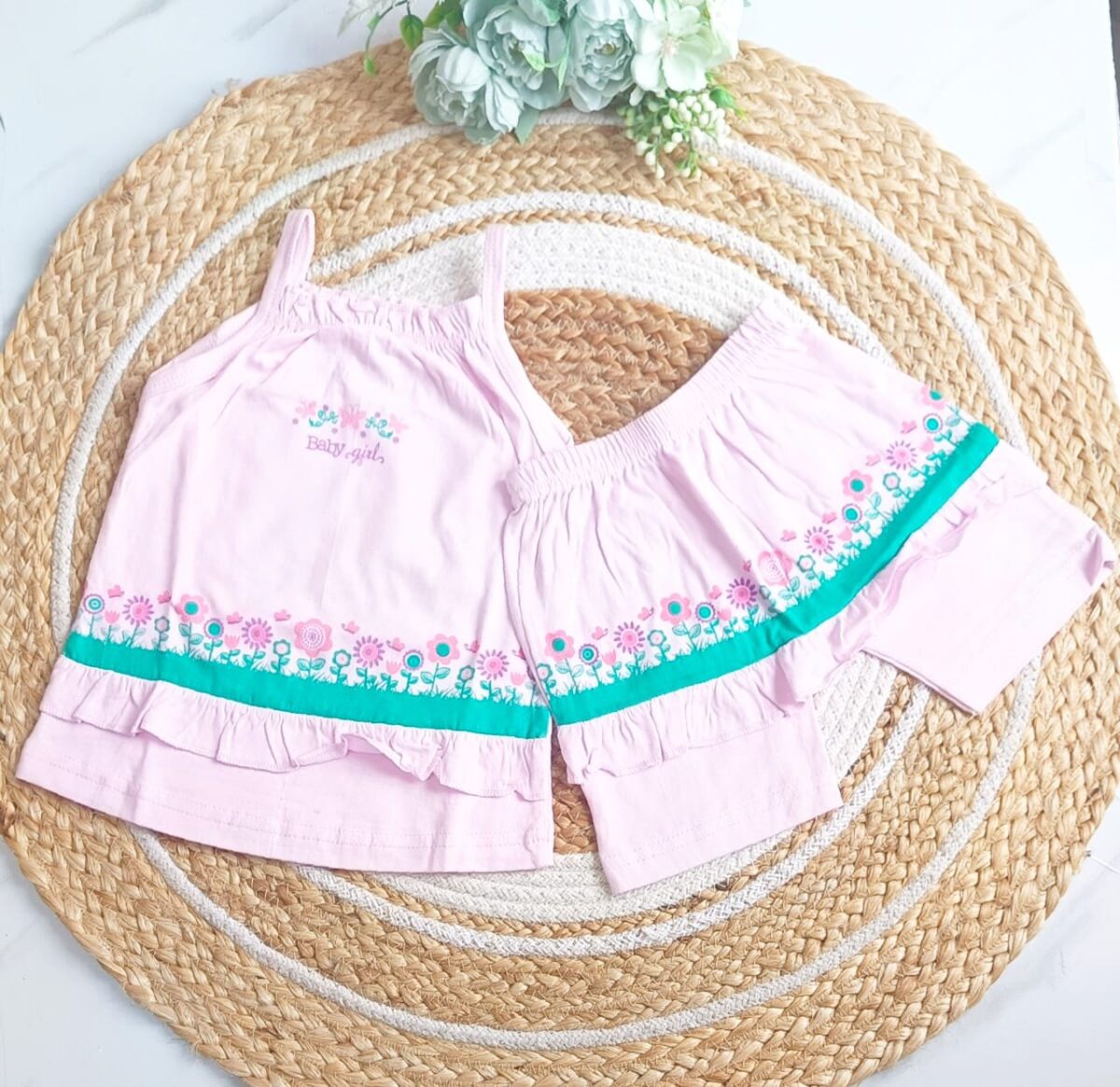 Sleeveless Top & Bottom Set - Image 5