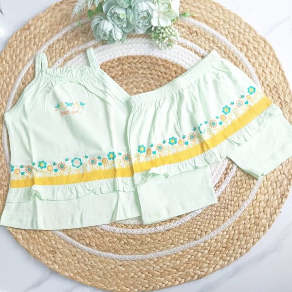 Sleeveless Top & Bottom Set
