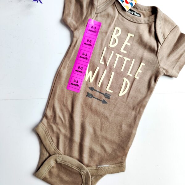 Onesies (0-3) – Be Little Wild Print