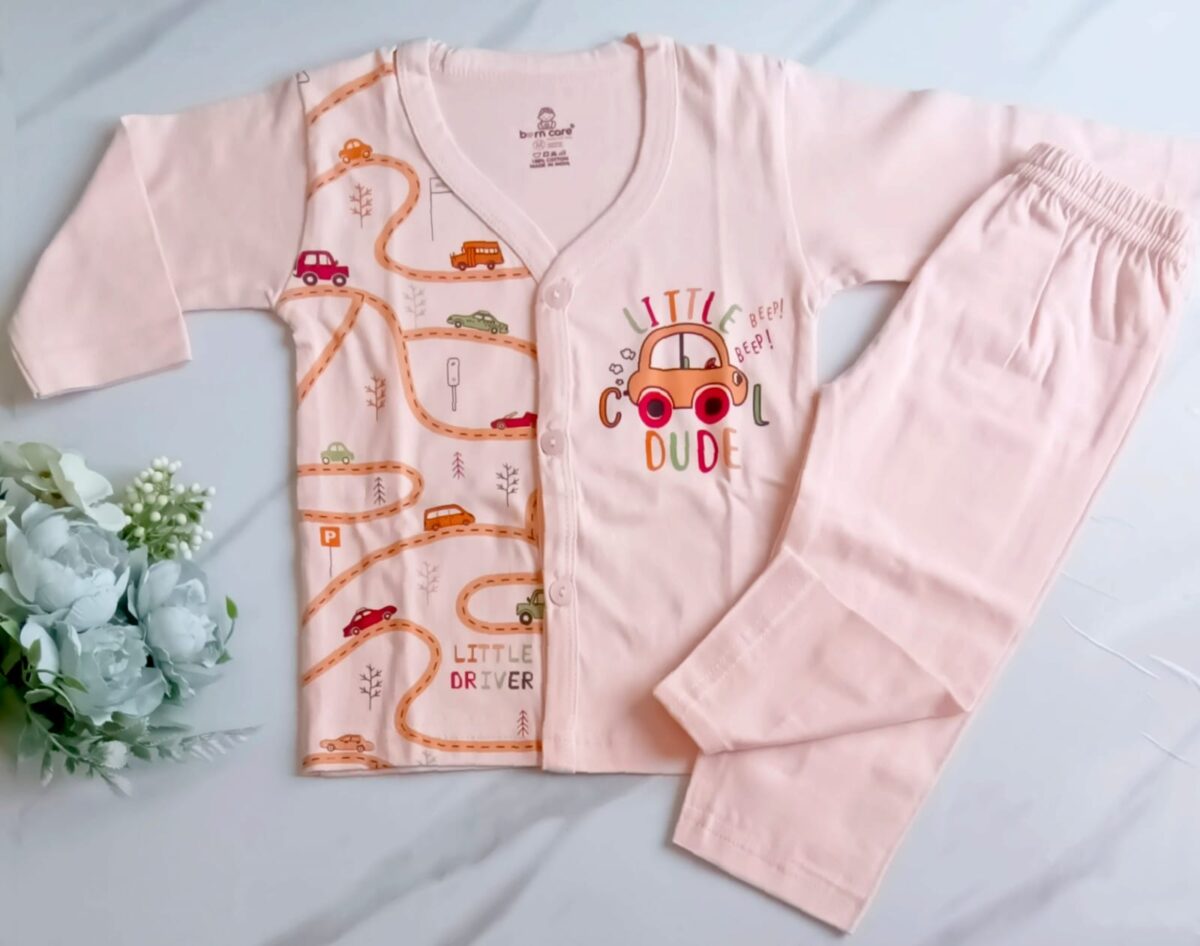 Unisex Cotton Night Suit - Lil Cool Dude Print - Image 5