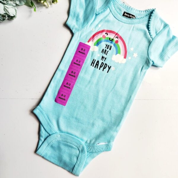Onesies (0 – 3 Months) – You are my Happy Print