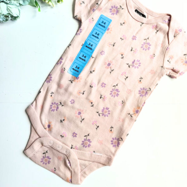 Onesies – Dot Lilac Floral Print