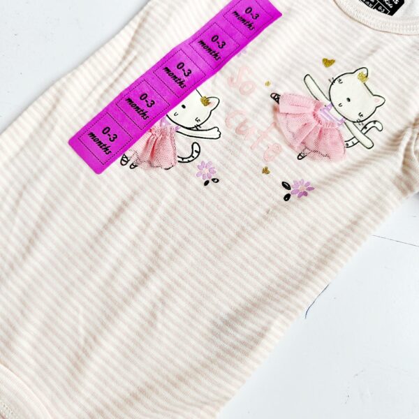 Onesies (0 – 3 Months) – So Cute Cat Print