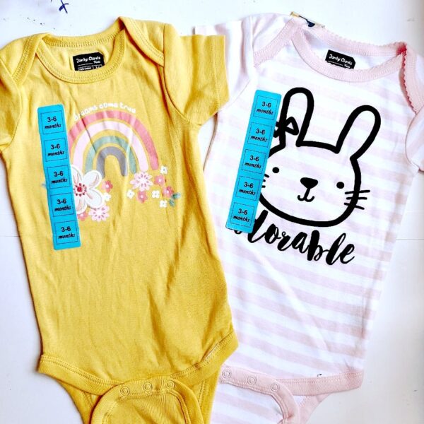 Onesies – 3 to 6 Months – Pack of 2