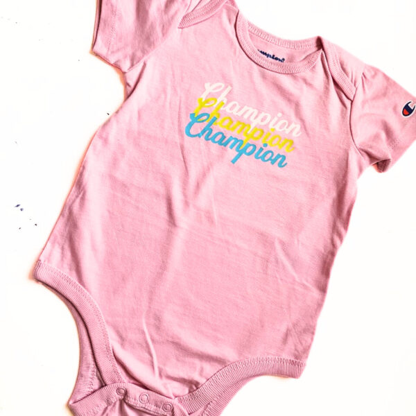 Champion Onesie – Pink Shade